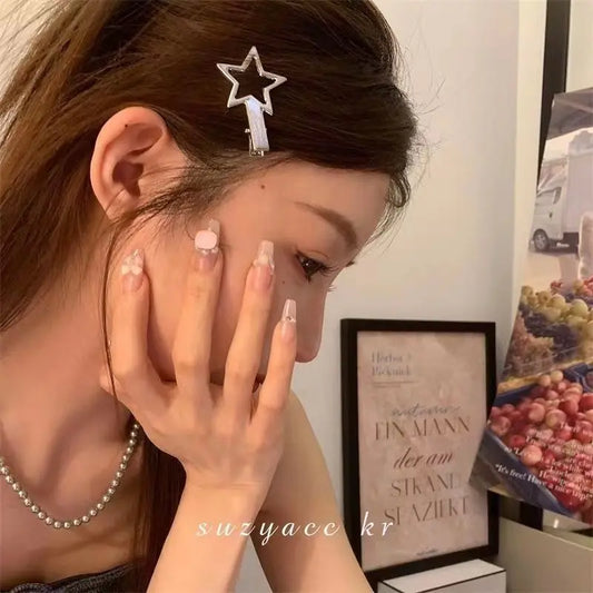 24-Piece Silver Hair Clip Set – Minimalist Metal Hairpins & Styling Clips for Women