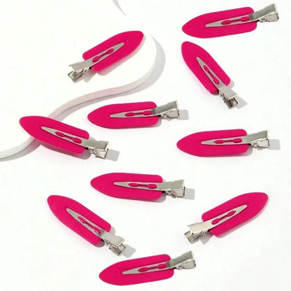 No-Crease Makeup Hair Clips – Anti-Slip Beauty Sectioning Clips