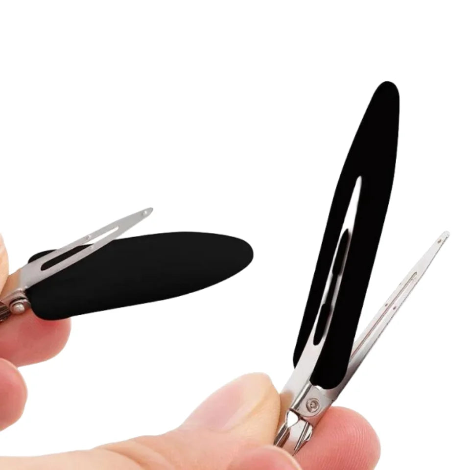 No-Crease Makeup Hair Clips – Anti-Slip Beauty Sectioning Clips